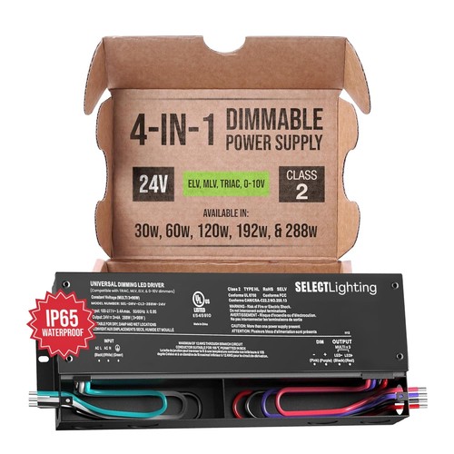 288w 24v dimmable driver - 24v,
